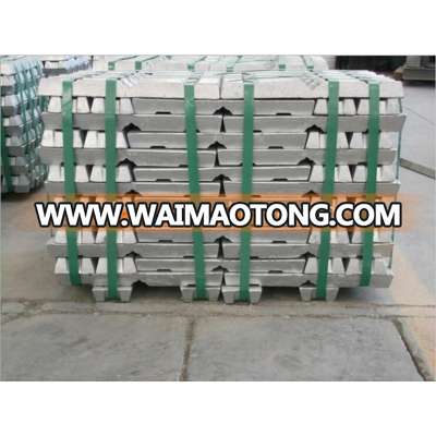 China Manufacturer High Purity Zinc Ingot 99.995%