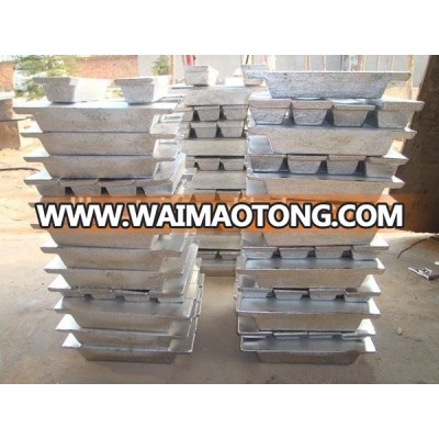 High Purity Antimony Ingot 99.65%, 99.85%, 99.90%